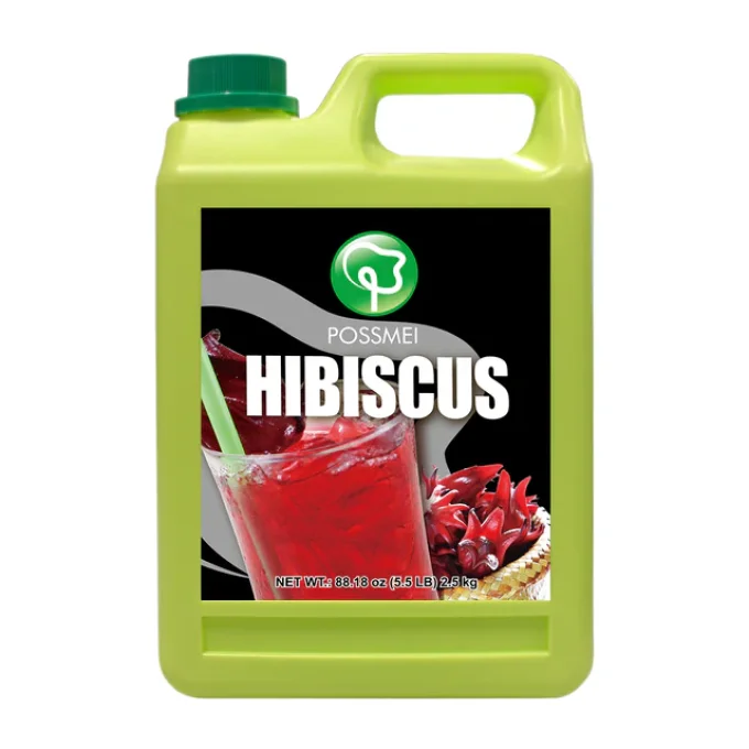 POSSMEI - Sirop de Hibiscus (1,9 litres)