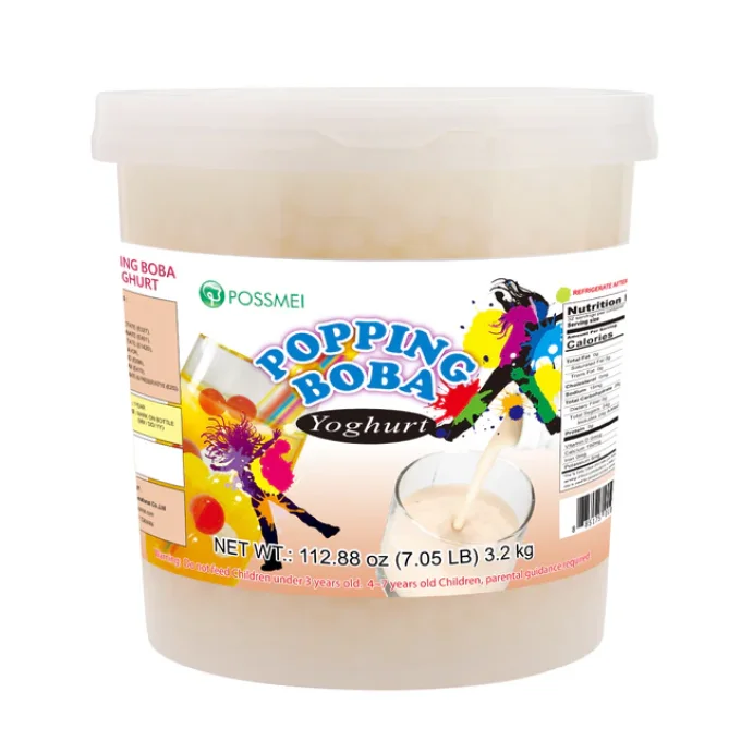 POSSMEI - Perles saveur yaourt pot de 3.2kg